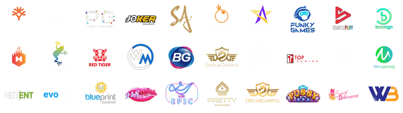 PIGPG รวมค่ายเกมคาสิโนชั้นนำทั่วโลก