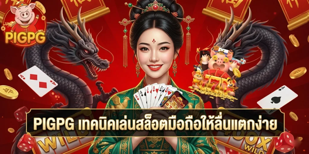 PIGPG เทคนิคเล่นสล็อตมือถือให้ลื่นแตกง่าย